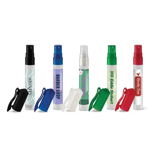 0.33 oz. hand sanitizer pen sprayer; cap includes clip.... from ASI 61966 HPG / Mixie