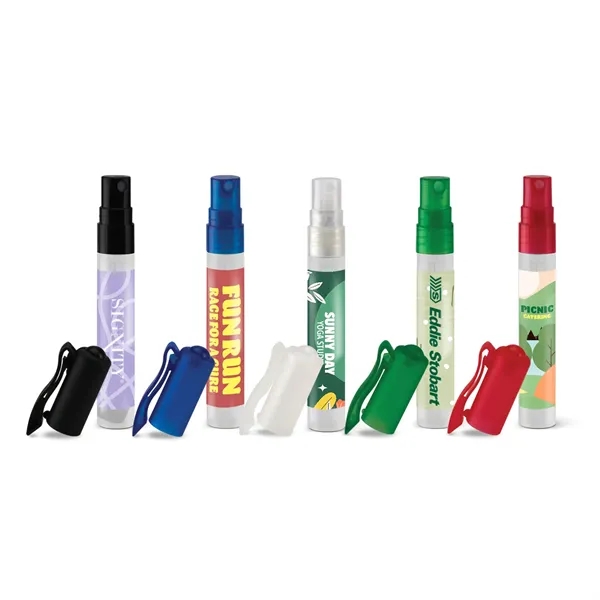 0.33 oz. hand sanitizer pen sprayer; cap includes clip.... from ASI 61966 HPG / Mixie