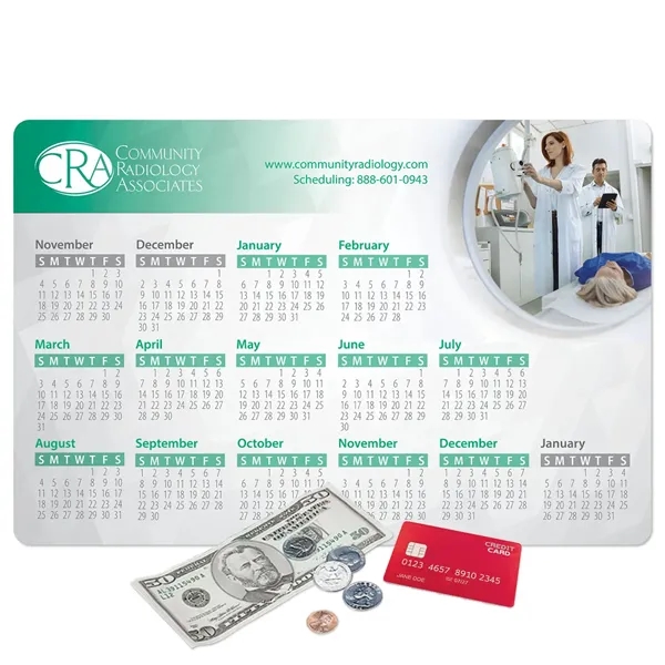 10" x 15" x 1/4" - Heavy Duty Fabric Calendar Counter... from ASI 49716 Digispec & CounterPoint / COUNTERPOINT®