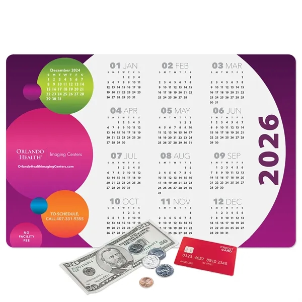 10" x 15" x 1/16" - Heavy Duty Fabric Calendar Counter... from ASI 49716 Digispec & CounterPoint / COUNTERPOINT®