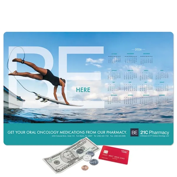 12" x 18" x 1/8" - Calendar Counter Mat - Made... from ASI 49716 Digispec & CounterPoint / COUNTERPOINT®