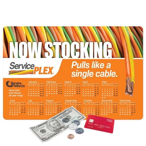 10" x 15" x .015" - Ultra Thin removable/repositionable Calendar Counter... from ASI 49716 Digispec & CounterPoint / COUNTERPOINT®