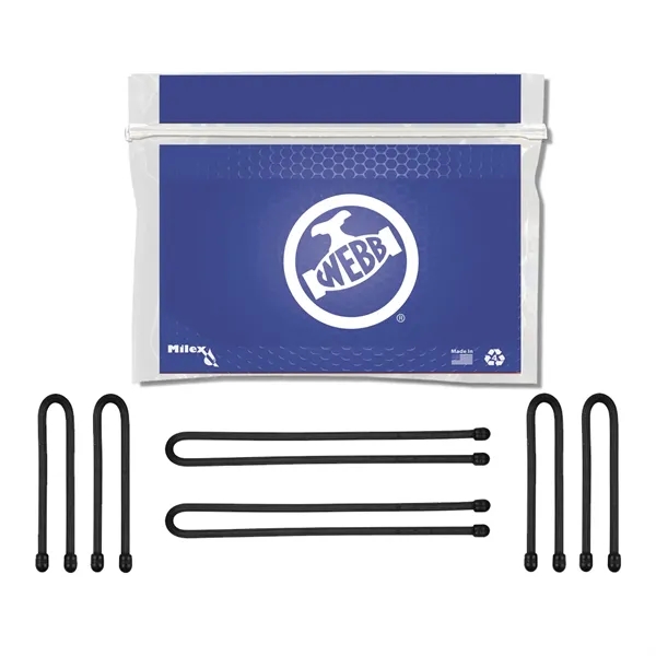 This kit comes with four black 6" ties, and two black... from ASI 46170 Compass Industries Inc