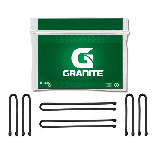 This kit comes with four black 6" ties, and two black... from ASI 46170 Compass Industries Inc