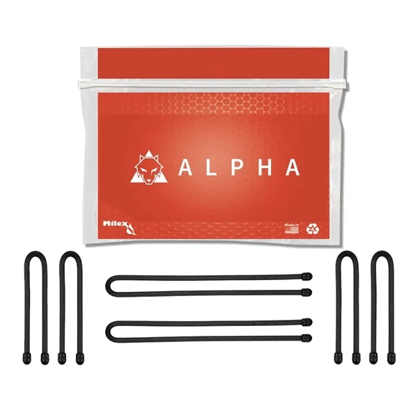 This kit comes with four black 6" ties, and two black... from ASI 46170 Compass Industries Inc