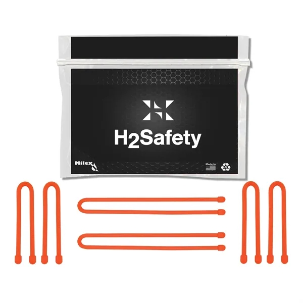 This kit comes with four black 6" ties, and two black... from ASI 46170 Compass Industries Inc