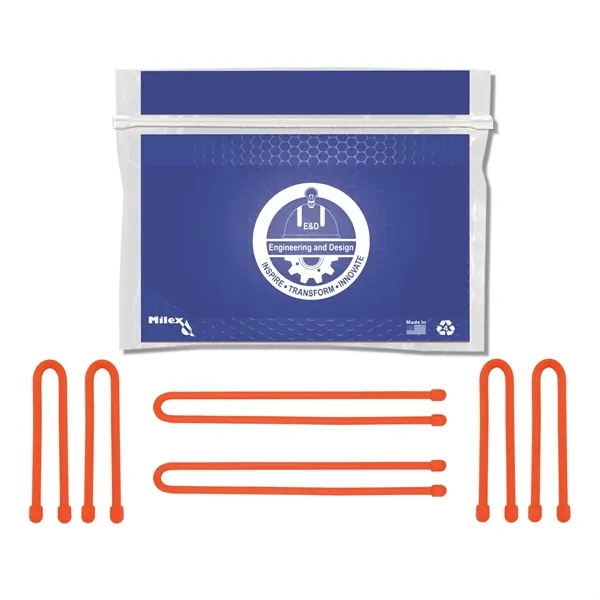 This kit comes with four black 6" ties, and two black... from ASI 46170 Compass Industries Inc