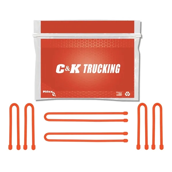 This kit comes with four black 6" ties, and two black... from ASI 46170 Compass Industries Inc