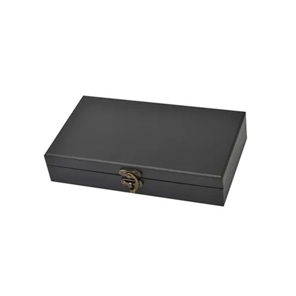 Five Piece Wine Opener Set w/Black Wood Case... from ASI 79535 Primetime / Primetime