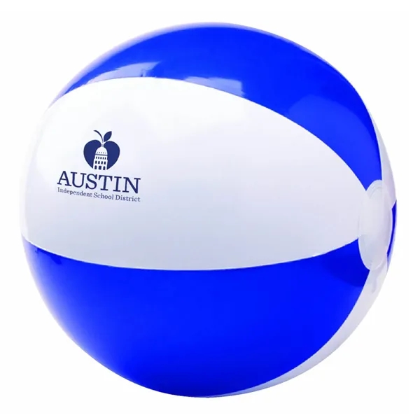 6" inflatable two-tone beach ball.... from ASI 63549 Jornik Manufacturing Corp / Jornik