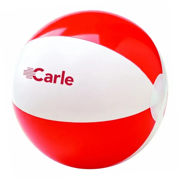 6" inflatable two-tone beach ball.... from ASI 63549 Jornik Manufacturing Corp / Jornik
