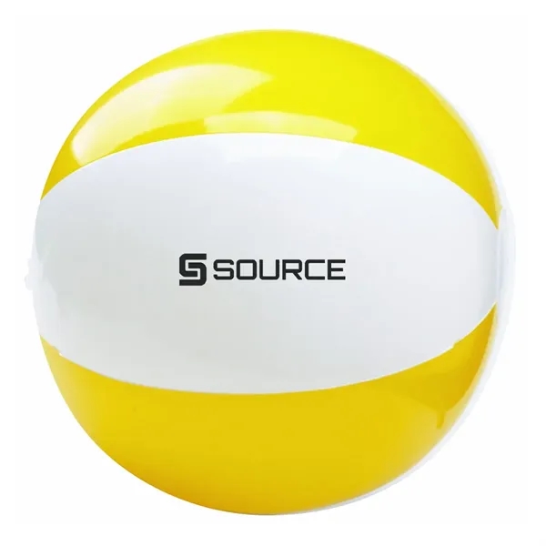 6" inflatable two-tone beach ball.... from ASI 63549 Jornik Manufacturing Corp / Jornik