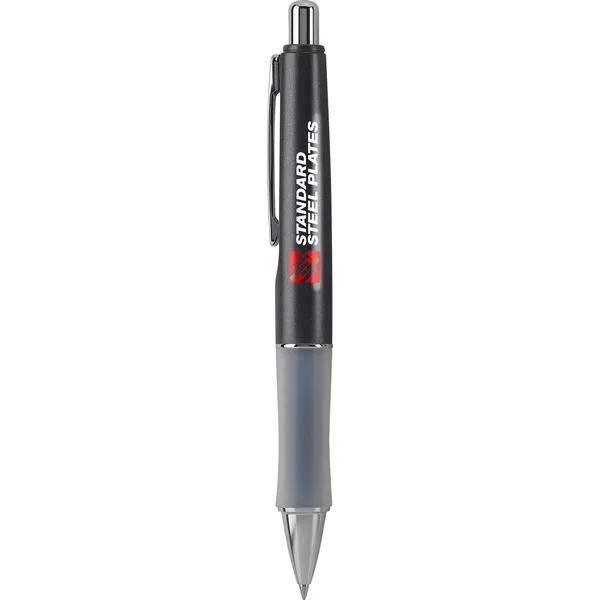 Metallic barrel pen with cushion grip and fine point (0.7mm).... from ASI 78110 Pilot Corporation Of America / PILOT PEN