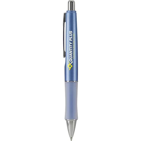 Metallic barrel pen with cushion grip and fine point (0.7mm).... from ASI 78110 Pilot Corporation Of America / PILOT PEN