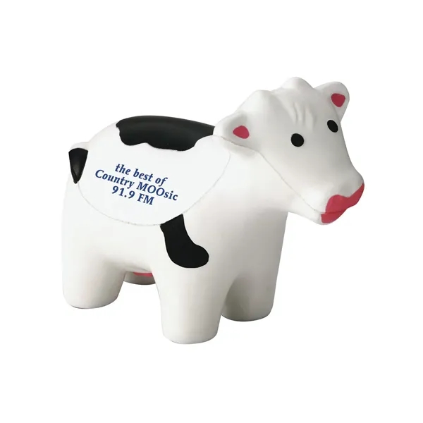 Cow shaped stress reliever made of polyurethane foam.... from ASI 68507 The Magnet Group / Perfect Line