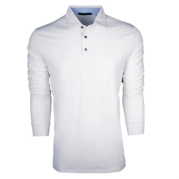 The Apache Long Sleeve Polo is our classic polo you know... from ASI 38120 Ball Pro / Diversified Quality Kitchenware / Branded Apparel Designs