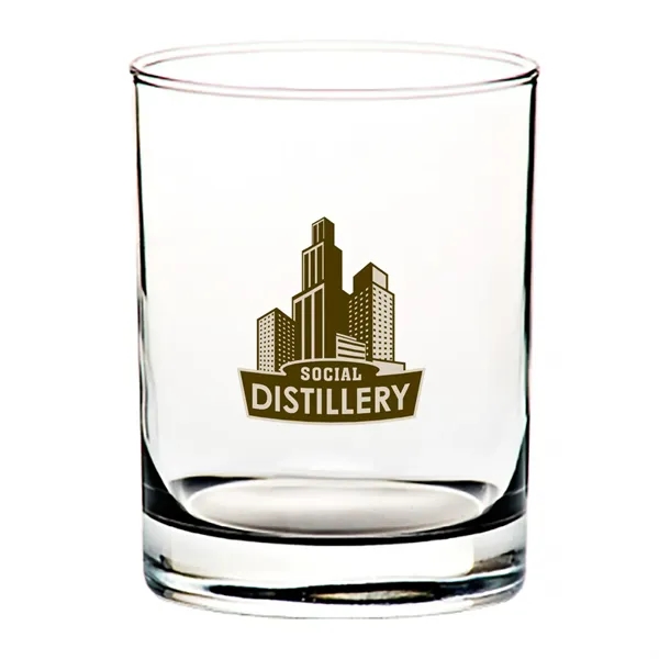 13.5 oz cylindrical whiskey glass with heavy base and smooth rim.... from ASI 68507 The Magnet Group / Benchmark Crystal & Clocks