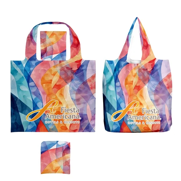 Lightweight polyester folding tote.... from ASI 93987 Martini-Vispak Inc.