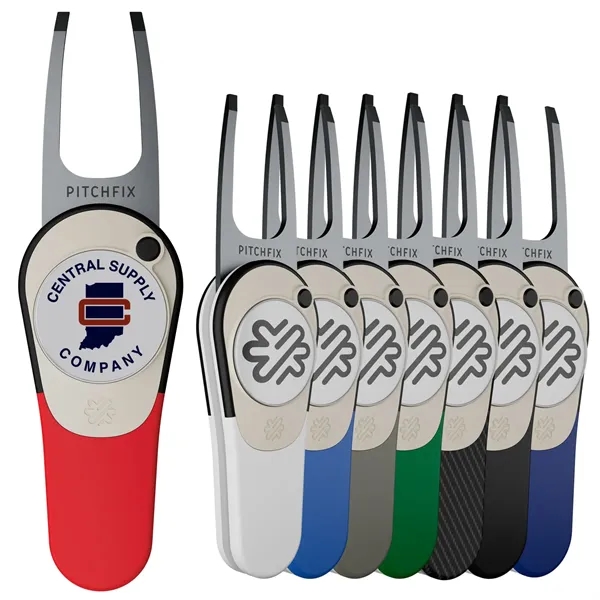 Pitchfix Icon golf divot tool with removable magnetic ball marker.... from ASI 38120 Ball Pro / Diversified Quality Kitchenware