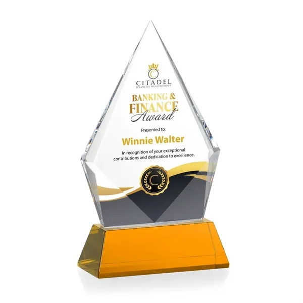 Shelton VividPrint™ Award on Newhaven Base - Amber... from ASI 84592 St Regis Group / St Regis