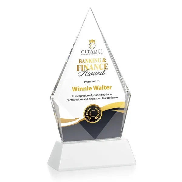 Shelton VividPrint™ Award on Newhaven Base - White... from ASI 84592 St Regis Group / St Regis