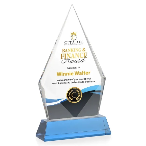 Shelton VividPrint™ Award on Newhaven Base - Sky Blue... from ASI 84592 St Regis Group / St Regis