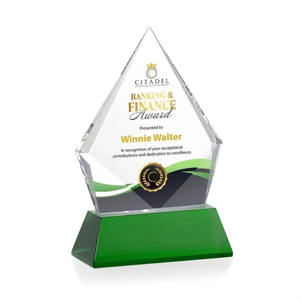 Shelton VividPrint™ Award on Newhaven Base - Green... from ASI 84592 St Regis Group / St Regis