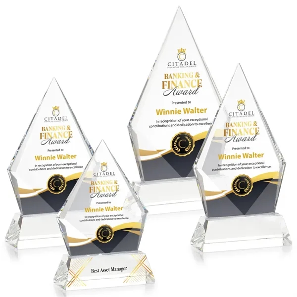 Shelton VividPrint™ Award on Newhaven Base - Clear... from ASI 84592 St Regis Group / St Regis