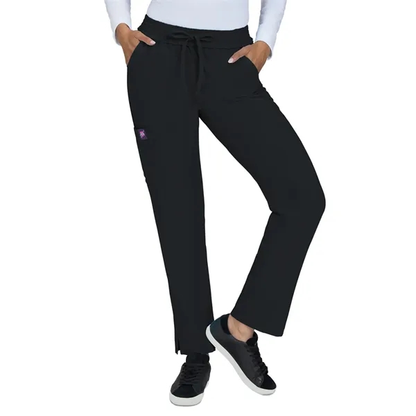 koi - Betsey Johnson - Women's 6-Pocket Ruffle Waist Berg...... from ASI 86018 Scrub Authority / Uniform Stores