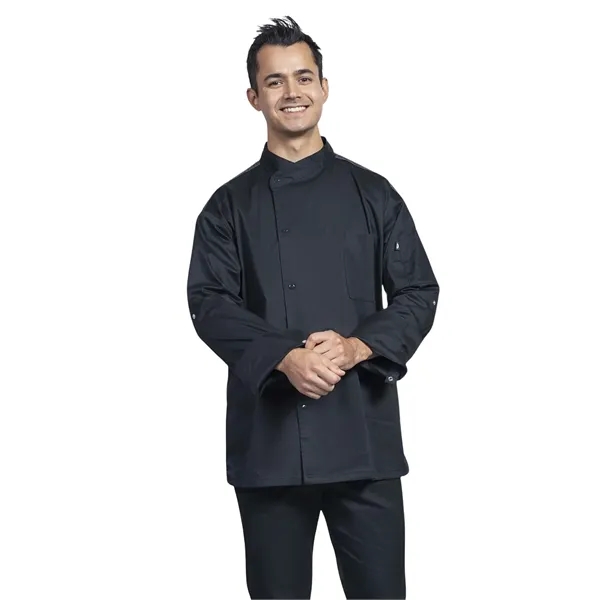 Uncommon Chef - Unisex Two-Pocket Roma Chef Coat... from ASI 86018 Scrub Authority / Uniform Stores