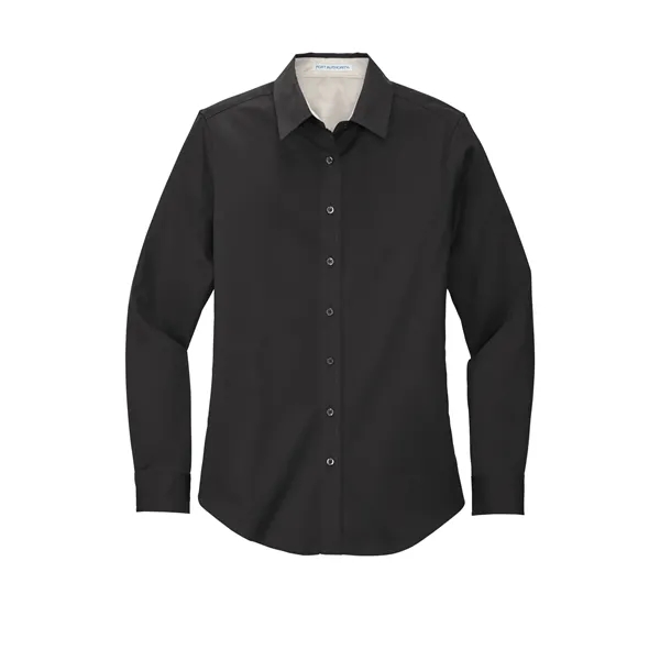 Port Authority Ladies Long Sleeve Easy Care Shirt.... from ASI 84863 SanMar
