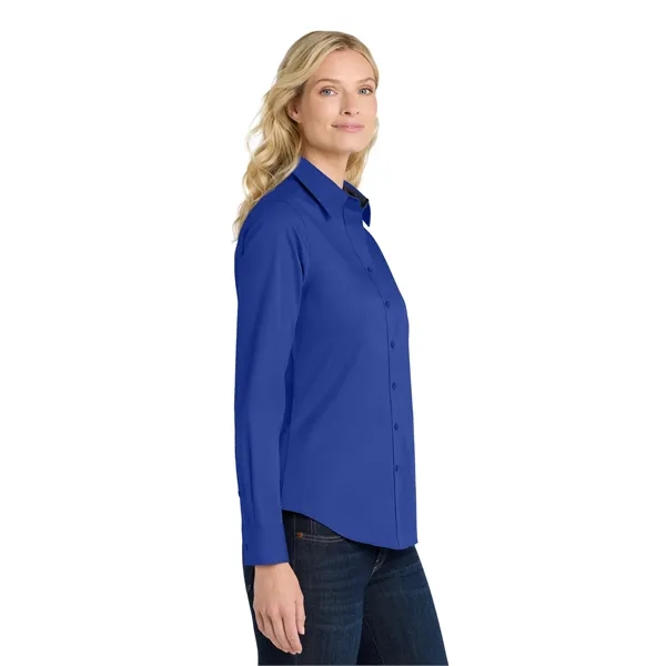 Port Authority Ladies Long Sleeve Easy Care Shirt.... from ASI 84863 SanMar