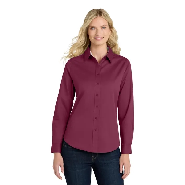 Port Authority Ladies Long Sleeve Easy Care Shirt.... from ASI 84863 SanMar