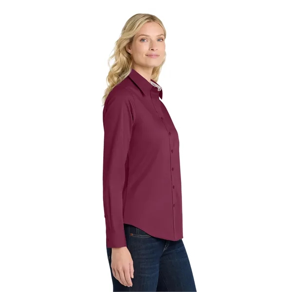 Port Authority Ladies Long Sleeve Easy Care Shirt.... from ASI 84863 SanMar