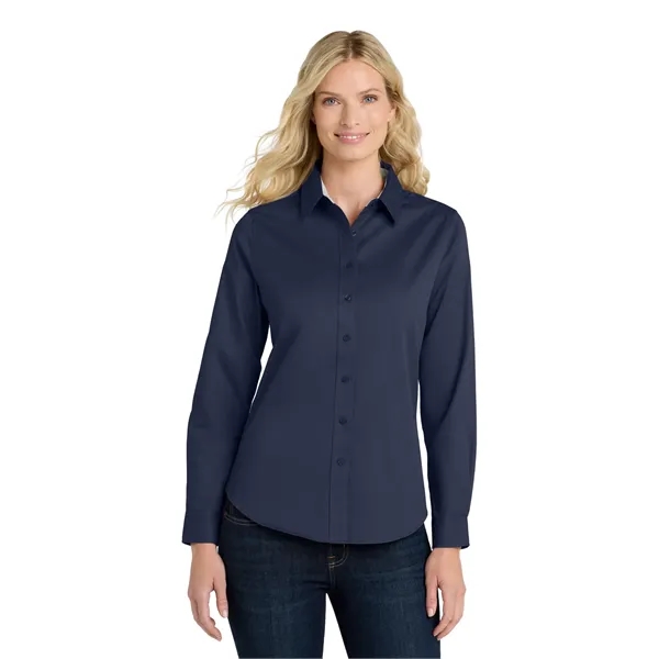 Port Authority Ladies Long Sleeve Easy Care Shirt.... from ASI 84863 SanMar