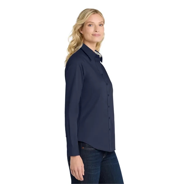 Port Authority Ladies Long Sleeve Easy Care Shirt.... from ASI 84863 SanMar