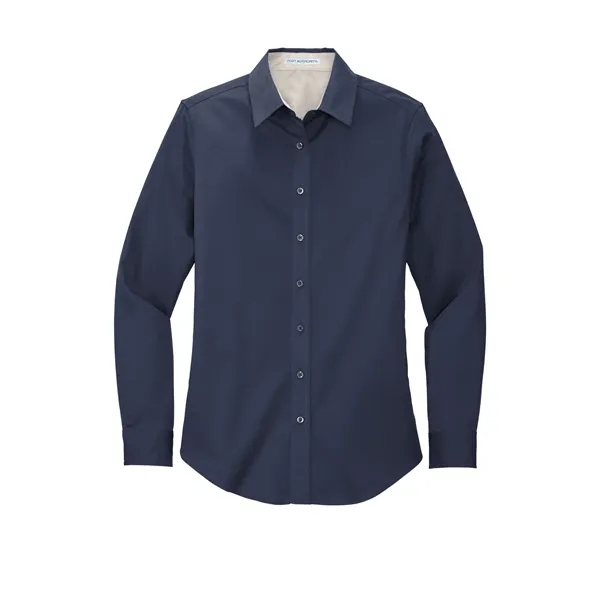 Port Authority Ladies Long Sleeve Easy Care Shirt.... from ASI 84863 SanMar