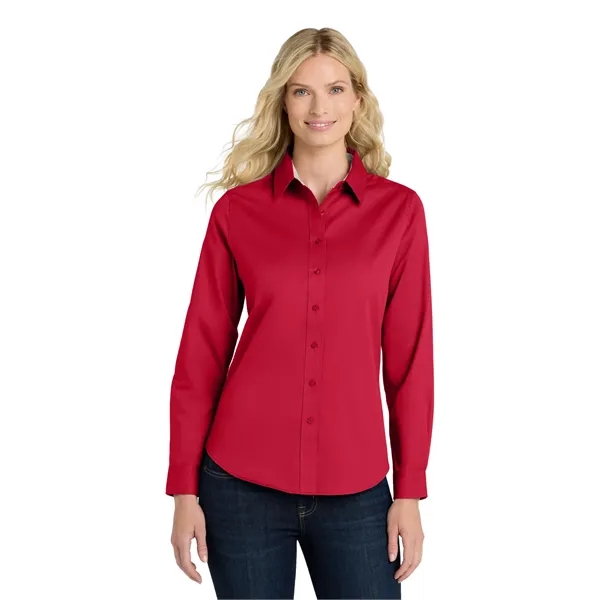 Port Authority Ladies Long Sleeve Easy Care Shirt.... from ASI 84863 SanMar