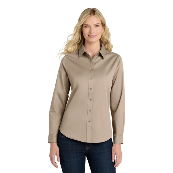 Port Authority Ladies Long Sleeve Easy Care Shirt.... from ASI 84863 SanMar