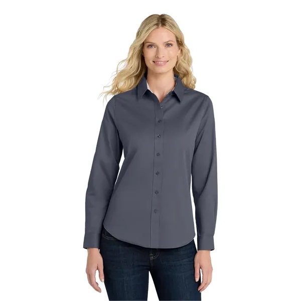 Port Authority Ladies Long Sleeve Easy Care Shirt.... from ASI 84863 SanMar