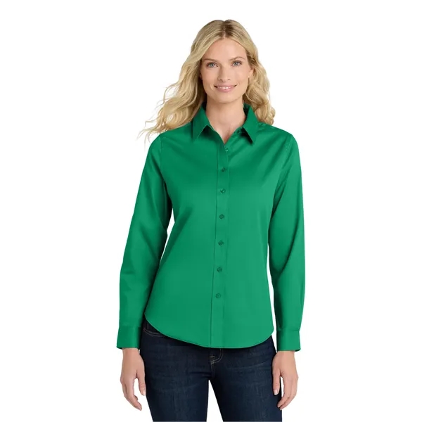 Port Authority Ladies Long Sleeve Easy Care Shirt.... from ASI 84863 SanMar
