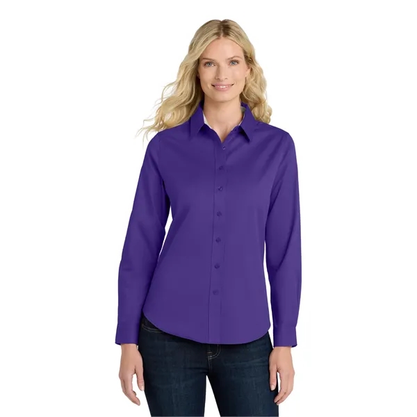 Port Authority Ladies Long Sleeve Easy Care Shirt.... from ASI 84863 SanMar