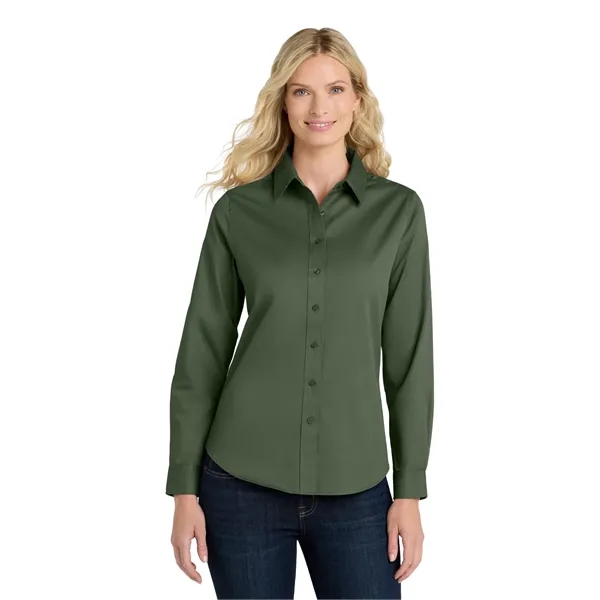 Port Authority Ladies Long Sleeve Easy Care Shirt.... from ASI 84863 SanMar