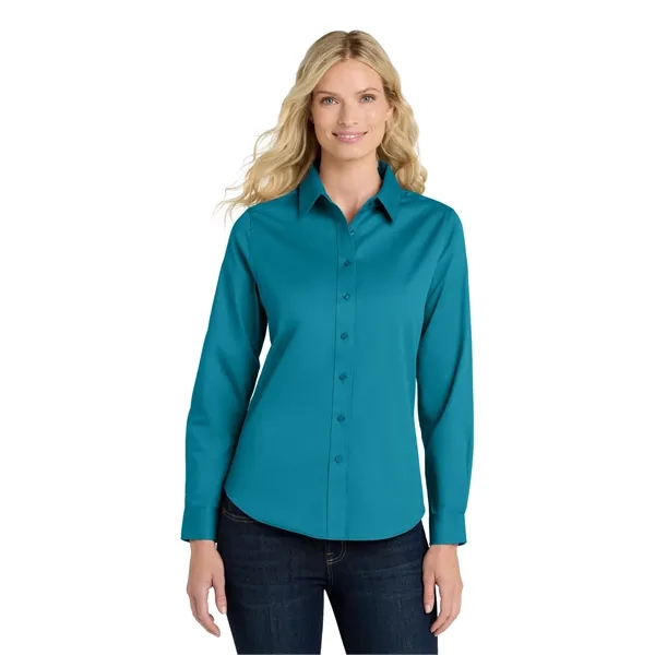 Port Authority Ladies Long Sleeve Easy Care Shirt.... from ASI 84863 SanMar