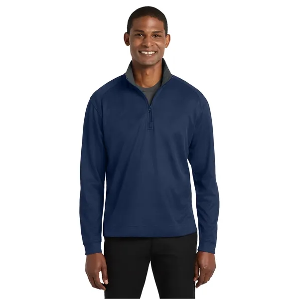 Port Authority Vertical Texture 1/4-Zip Pullover.... from ASI 84863 SanMar