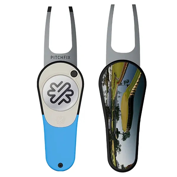 Pitchfix XK golf divot tool with a removable ball marker on... from ASI 38120 Ball Pro / Diversified Quality Kitchenware