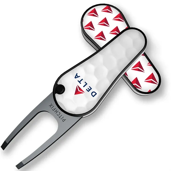 Golf divot tool with your own custom design on both sides... from ASI 38120 Ball Pro / Diversified Quality Kitchenware