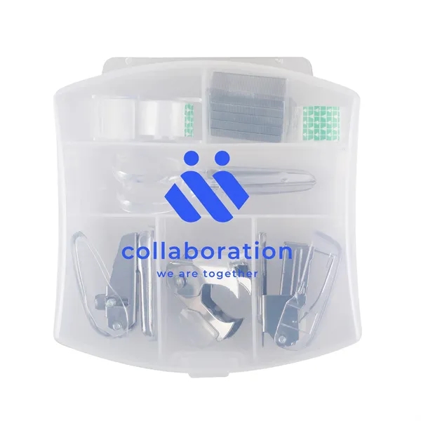 Office kit that includes tape and tape holder, stapler and staples,... from ASI 61966 HPG / Beacon Promotions