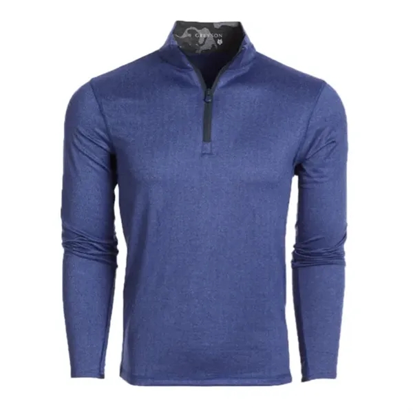 Designed for superior comfort and functionality, the Herringbone Tate Mockneck Quarter-Zip... from ASI 38120 Ball Pro / Diversified Quality Kitchenware / Branded Apparel Designs