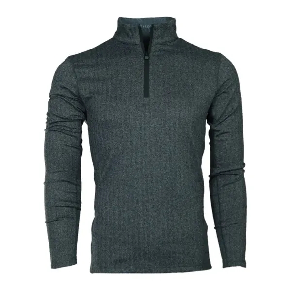 Designed for superior comfort and functionality, the Herringbone Tate Mockneck Quarter-Zip... from ASI 38120 Ball Pro / Diversified Quality Kitchenware / Branded Apparel Designs